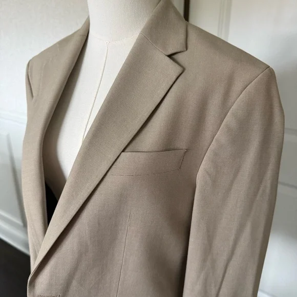 Zara Beige Blazer for Men US 36 - Picture 3 of 9